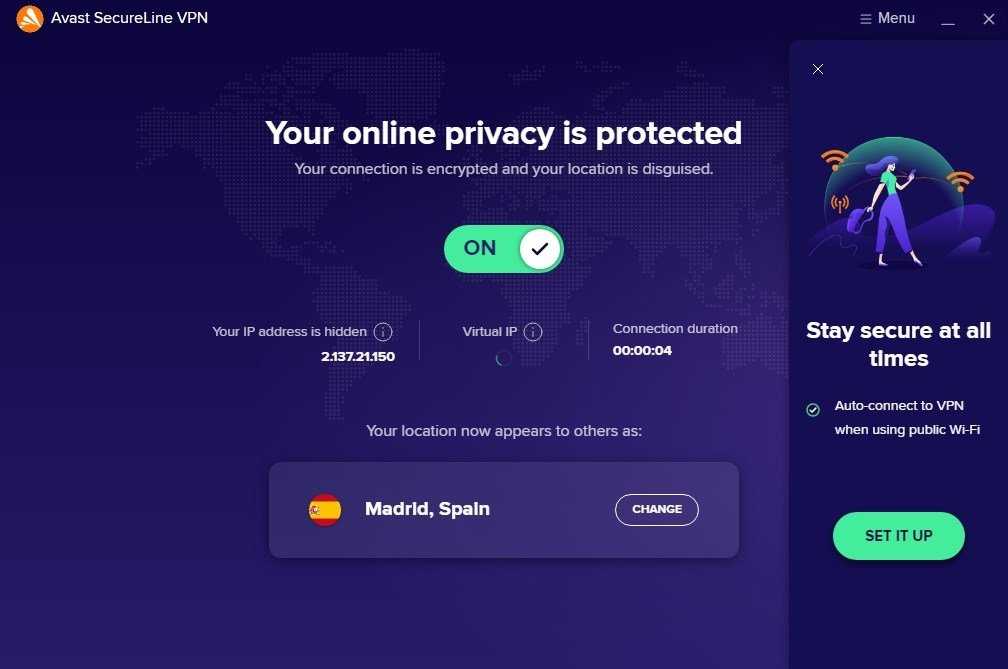 Скачать avast secureline vpn (аваст секьюрлайн впн) на русском бесплатно