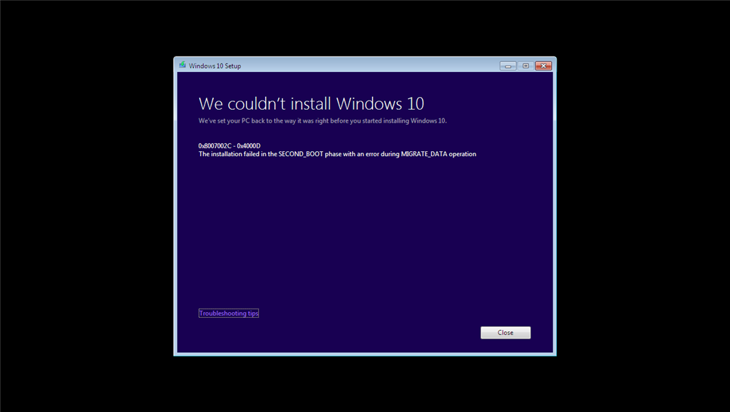 Ошибка устройства записи дисков в windows 10