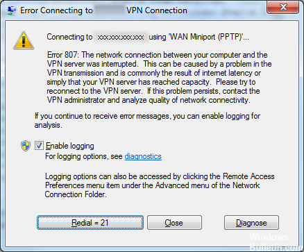 ИСПРАВЛЕНИЕ Ошибка VPN 812 в Windows 10 Решения для исправления ошибки VPN 812 соединение было предотвращено Как быстро обойти ошибку 812 Проверьте