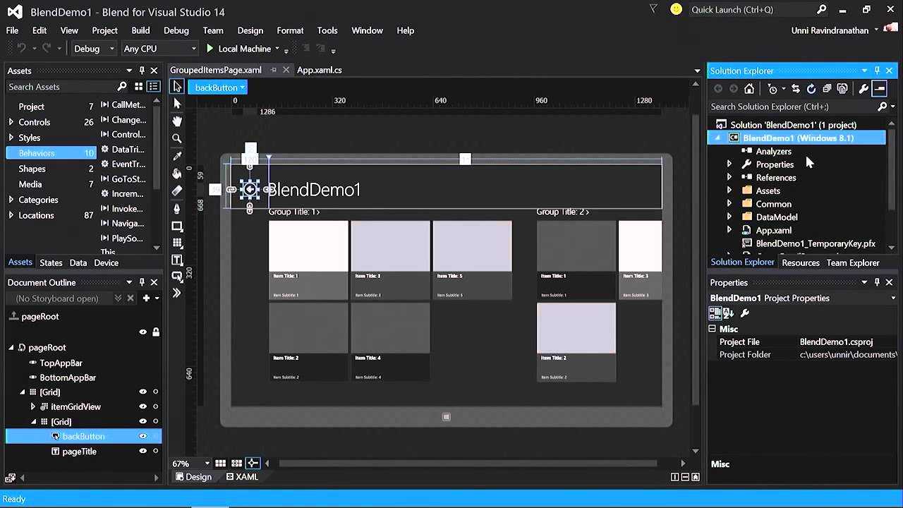 Microsoft blend tutorial
