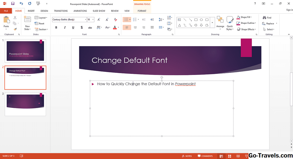 PowerPoint предоставляет несколько различных способов изменить шрифт презентации по умолчанию Вы можете установить шрифт по умолчанию для новых текстовых